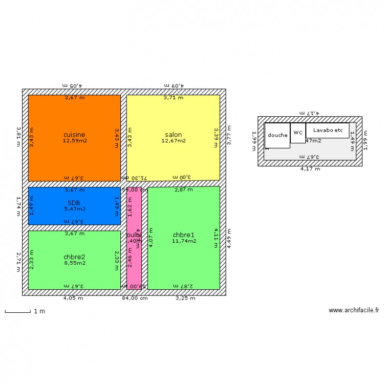 Delair 8 sur 8 version 3. Plan de 0 pièce et 0 m2