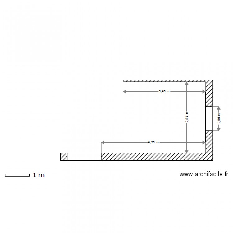 plan cuisine. Plan de 0 pièce et 0 m2