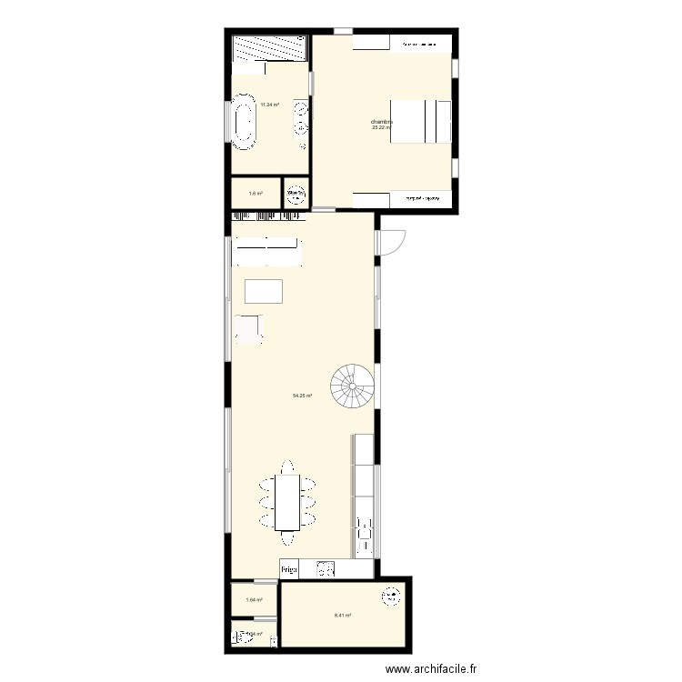 maison . Plan de 0 pièce et 0 m2