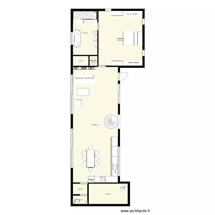 maison . Plan de 