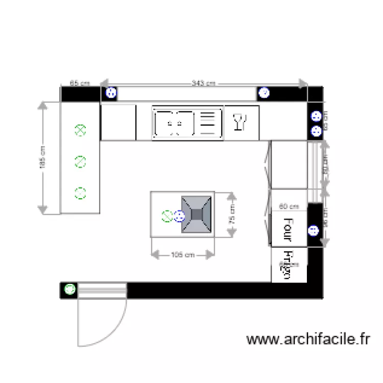 Cuisine. Plan de Cuisine. Plan de