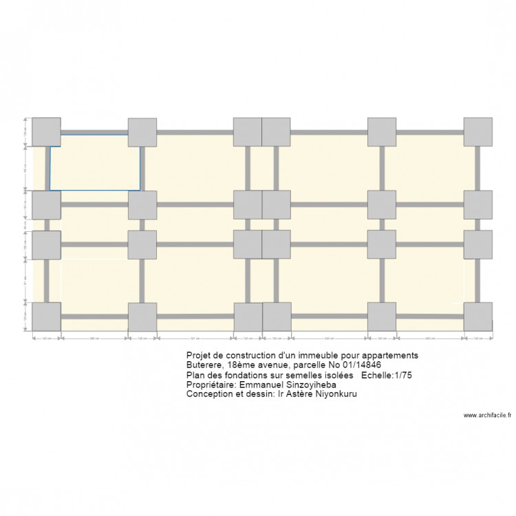 musalac fondations. Plan de 0 pièce et 0 m2