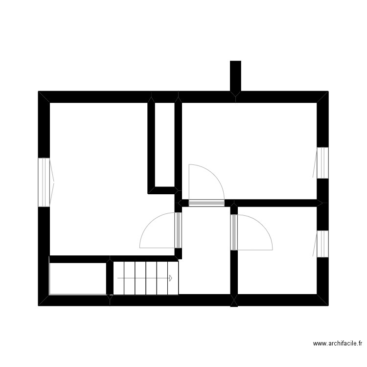 COTTENCEAU GABRIELLE. Plan de 9 pièces et 39 m2