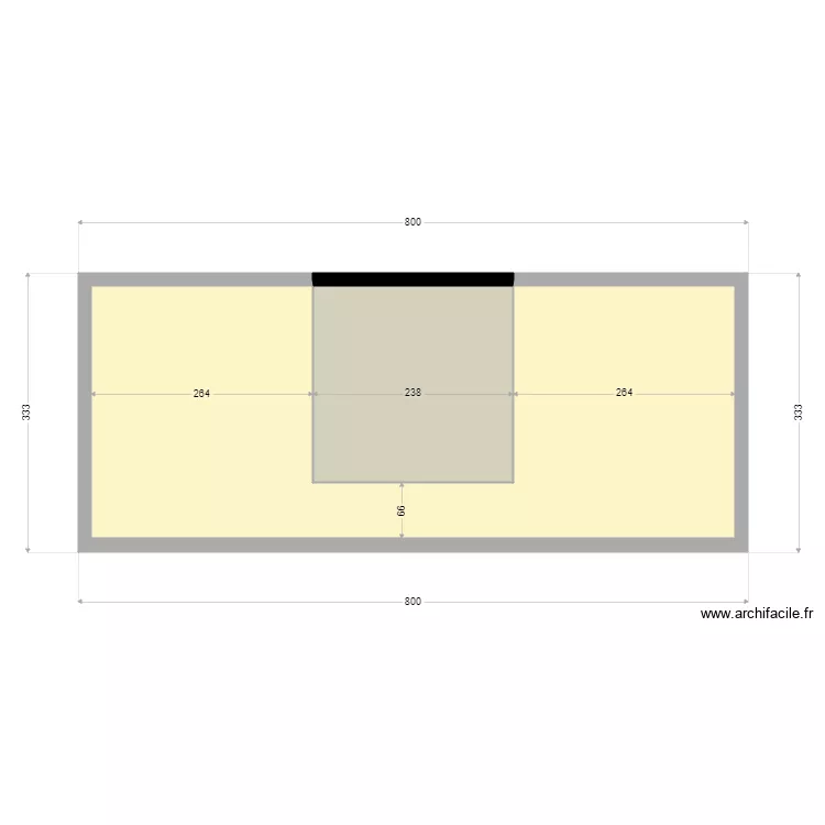 Meuble hotte 01. Plan de Meuble hotte 01. Plan de