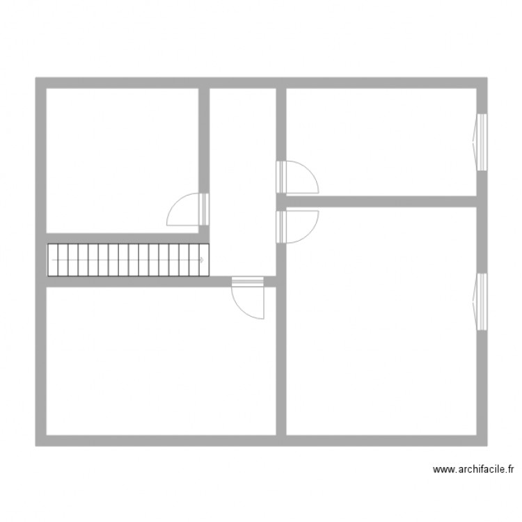 EtageTrégor. Plan de 0 pièce et 0 m2