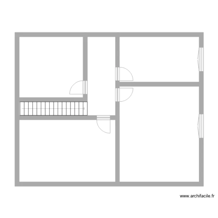 EtageTr&eacute;gor. Plan de 