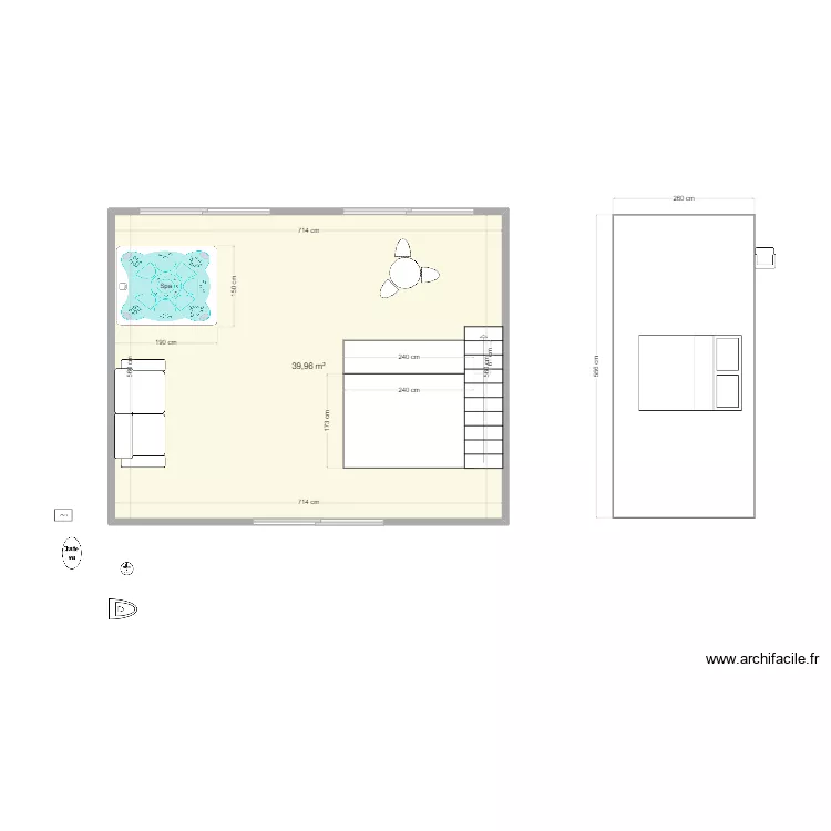 Court ARTEM . Plan de 