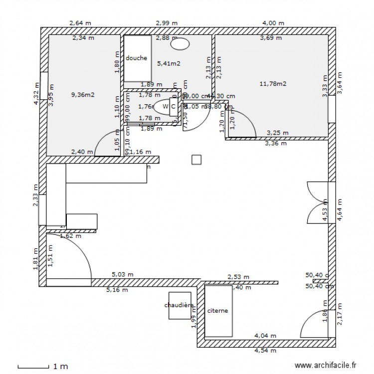 2013 06 03 apres visite. Plan de 0 pièce et 0 m2