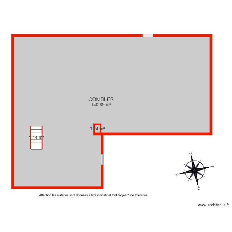 BI 5650 COMBLES. Plan de 0 pièce et 0 m2