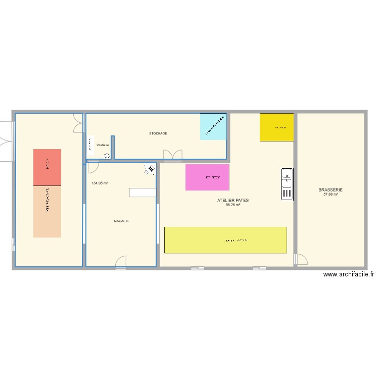 Pountet V2. Plan de 0 pièce et 0 m2