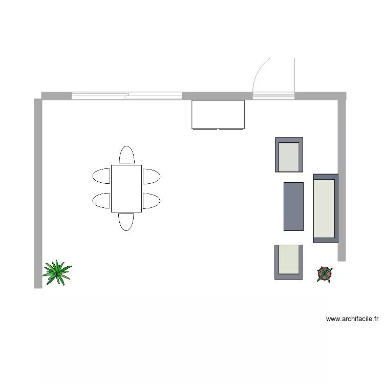 terrasse. Plan de terrasse. Plan de