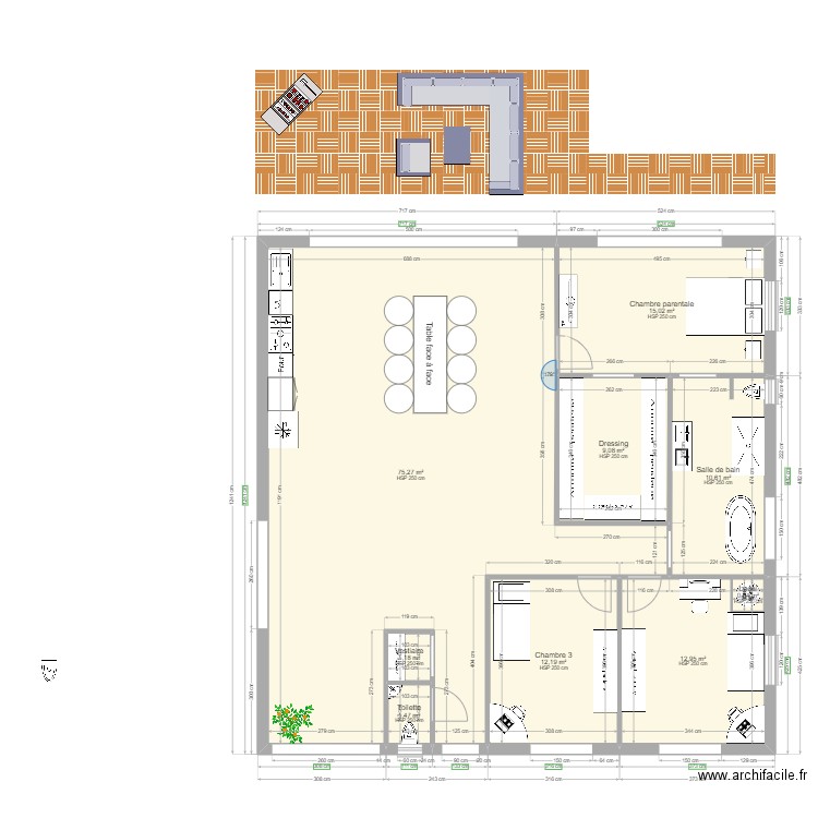 CONTAINER. Plan de 0 pièce et 0 m2