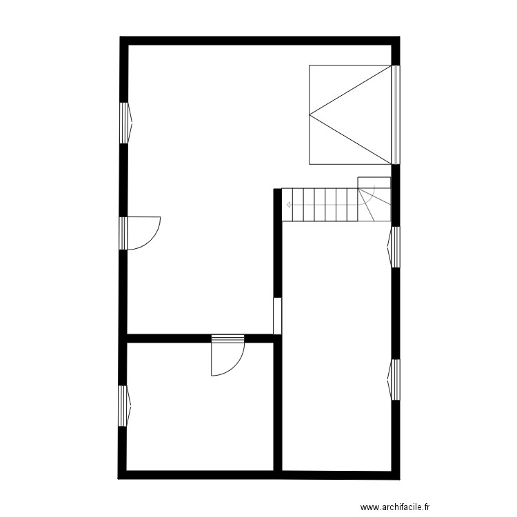 Mignon. Plan de 15 pièces et 191 m2