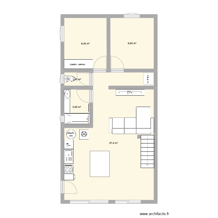 maison Mallemort modifications 2. Plan de 0 pièce et 0 m2