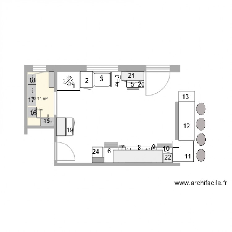 LUCY 2. Plan de 0 pièce et 0 m2