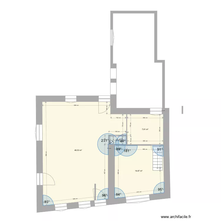 Extention. Plan de 