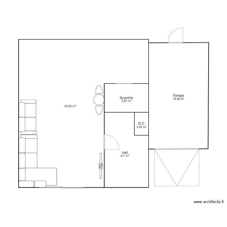 PLAN EVE. Plan de 0 pièce et 0 m2