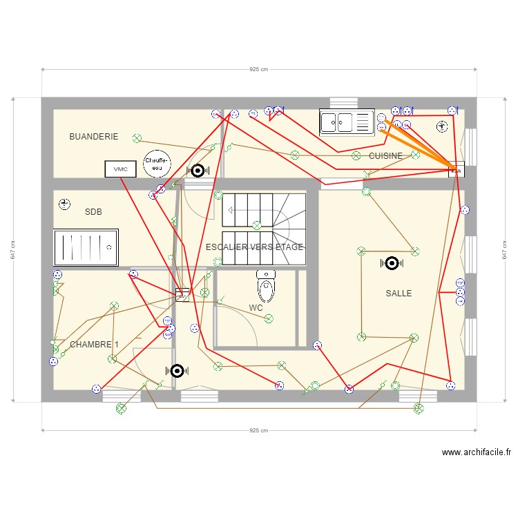 NEUFCHATEL. Plan de 0 pièce et 0 m2