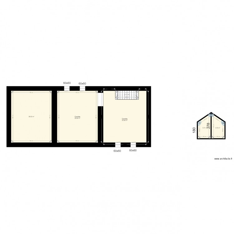 BAZONNET. Plan de 0 pièce et 0 m2