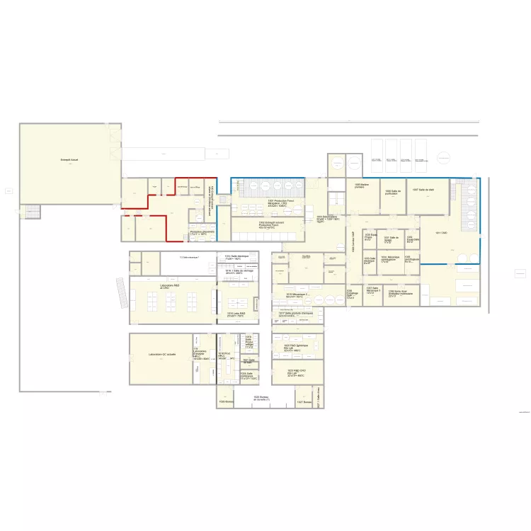 V18 Agrandissement 18 000p2 V1. Plan de V18 Agrandissement 18 000p2 V1. Plan de