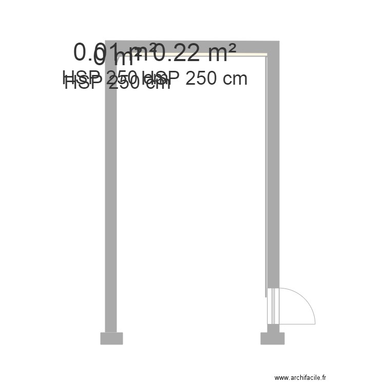 garage porsche. Plan de 3 pièces et 0 m2