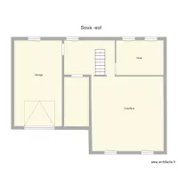 Croquis LEDUC Sous sol