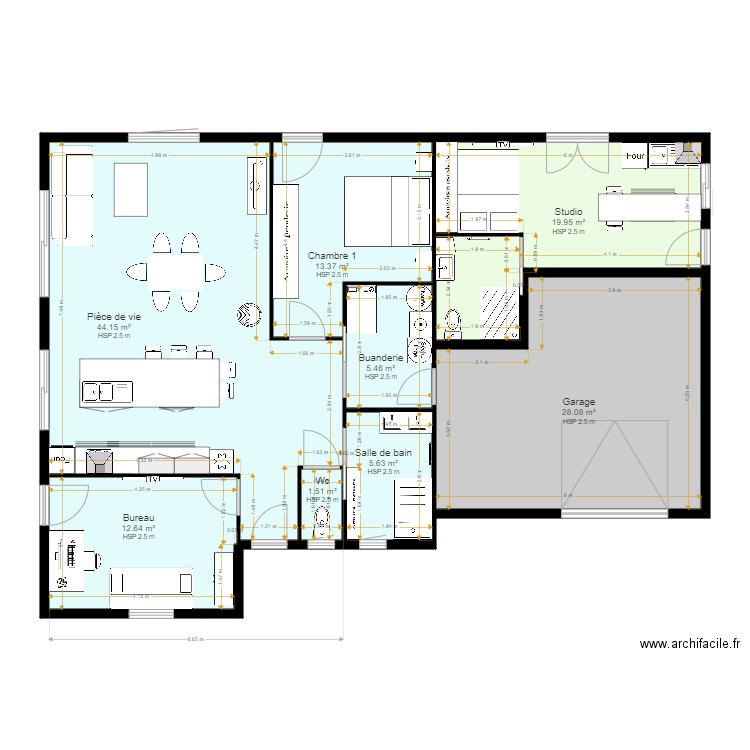 BARTHE LOUIS Sylvie et Luc. Plan de 0 pièce et 0 m2