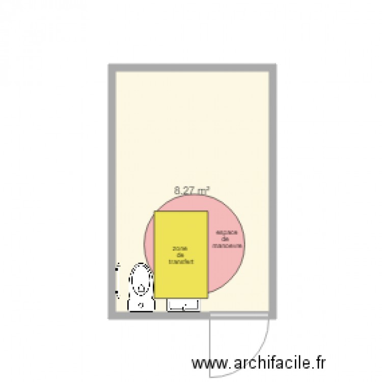 wc café. Plan de 0 pièce et 0 m2