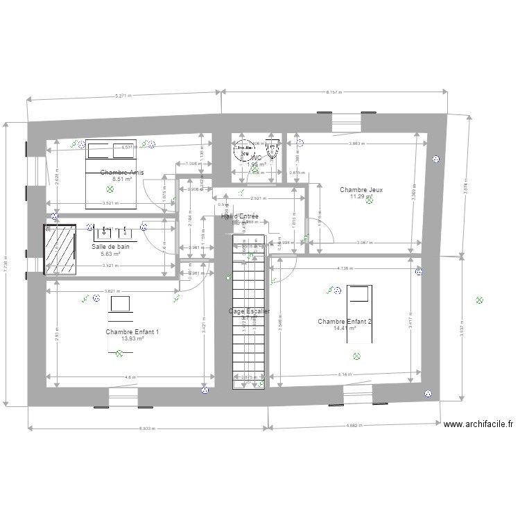 Plan Noble Intérieur. Plan de 0 pièce et 0 m2