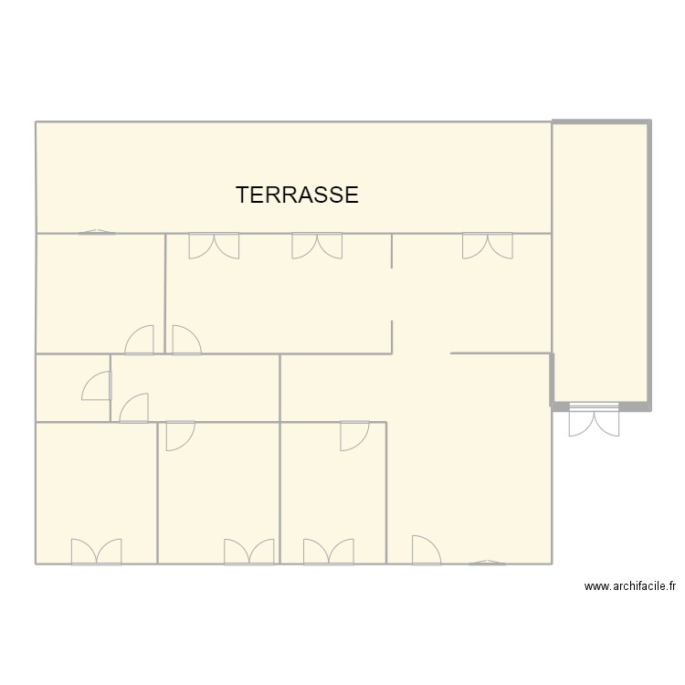 PLANAVANT2. Plan de 9 pièces et 201 m2