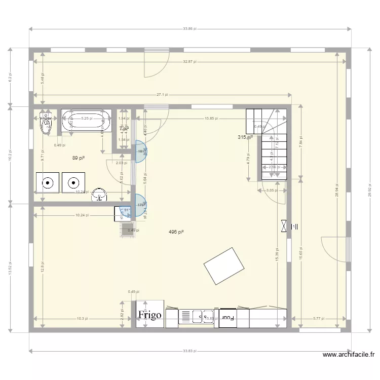 maison plan 1. Plan de 