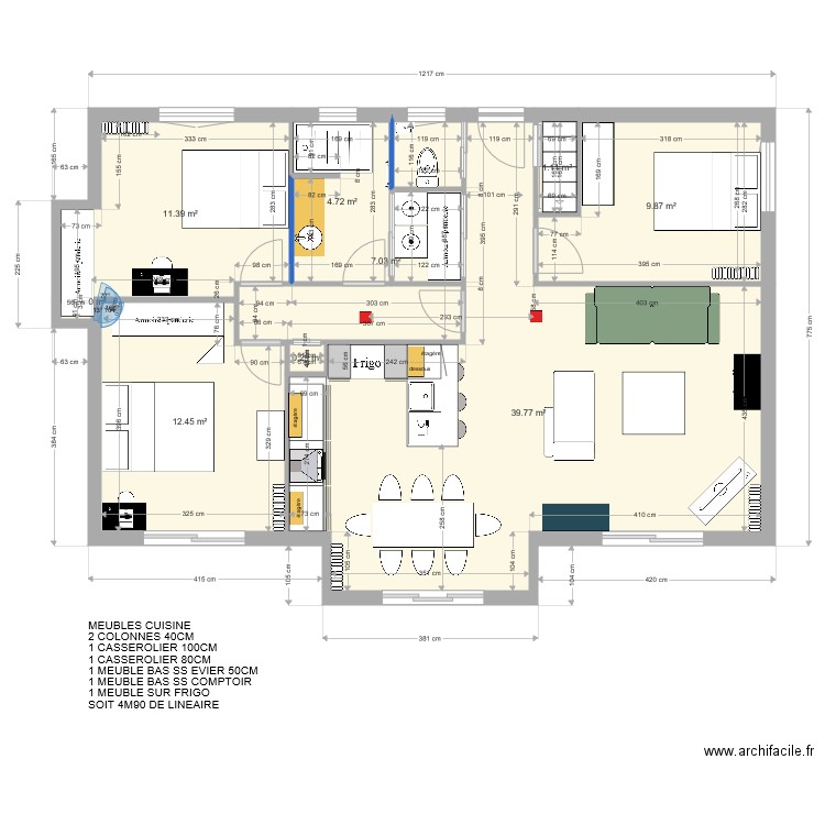 TALENCE FINAL. Plan de 0 pièce et 0 m2