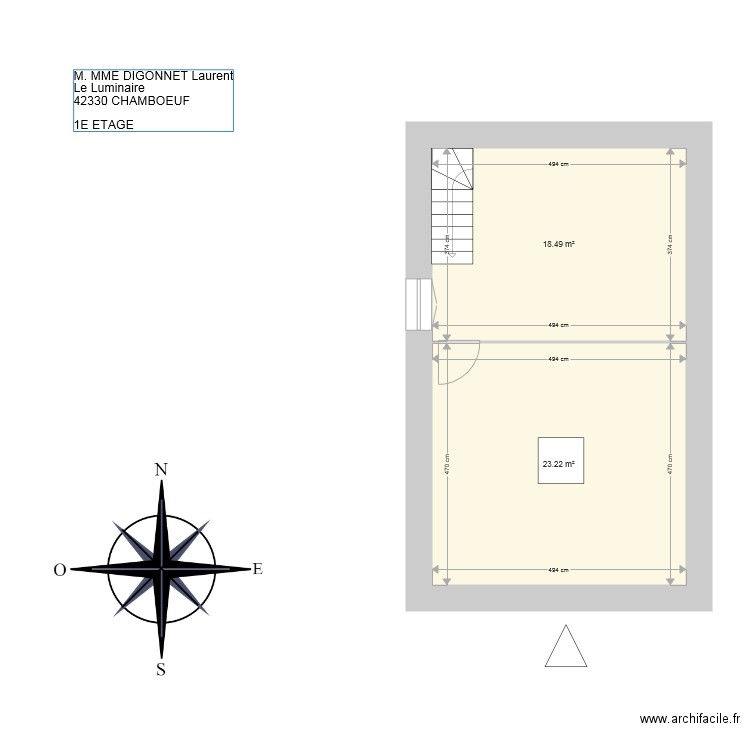 DIGONNET. Plan de 0 pièce et 0 m2