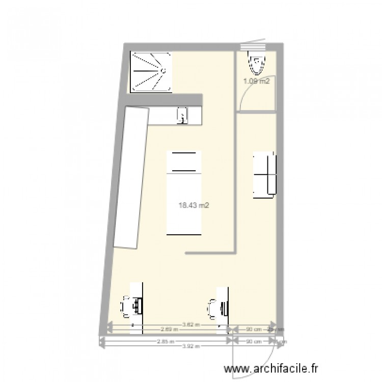 Chalet des sens . Plan de 0 pièce et 0 m2