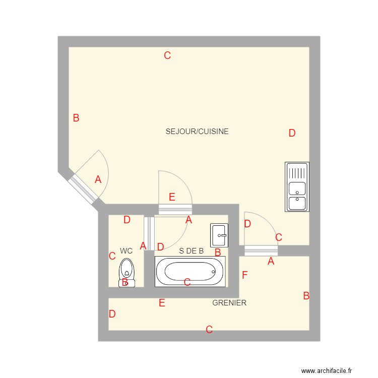 nadel7. Plan de 0 pièce et 0 m2