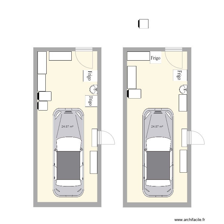 Garage 3. Plan de 0 pièce et 0 m2