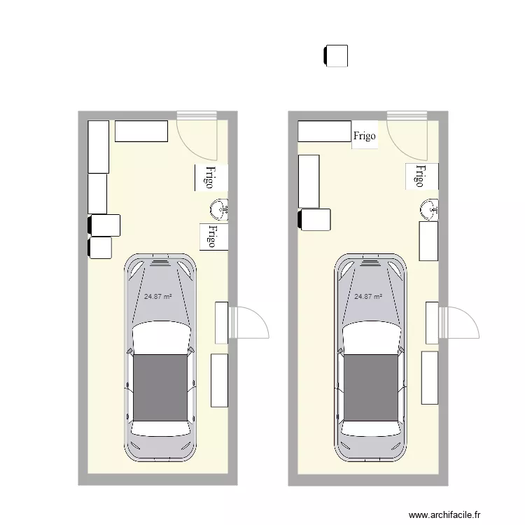 Garage 3. Plan de Garage 3. Plan de