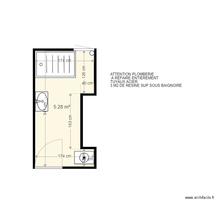 NOIRET MICHEL. Plan de 0 pièce et 0 m2