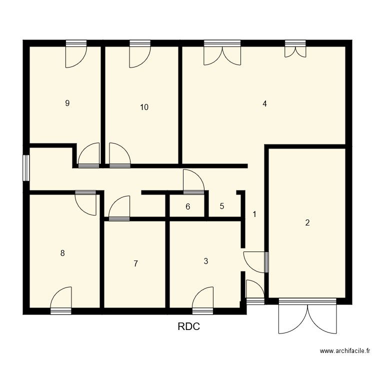 184875 LANGOHRIG. Plan de 0 pièce et 0 m2