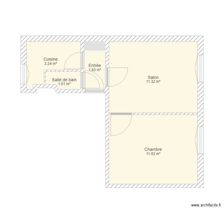 Appt Colombes. Plan de 0 pièce et 0 m2