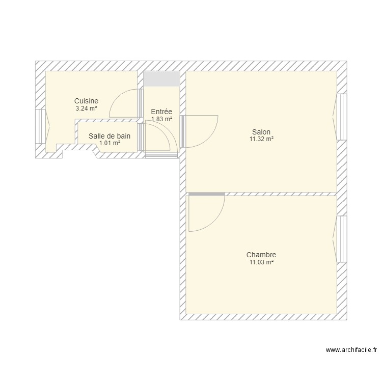 Appt Colombes. Plan de 0 pièce et 0 m2