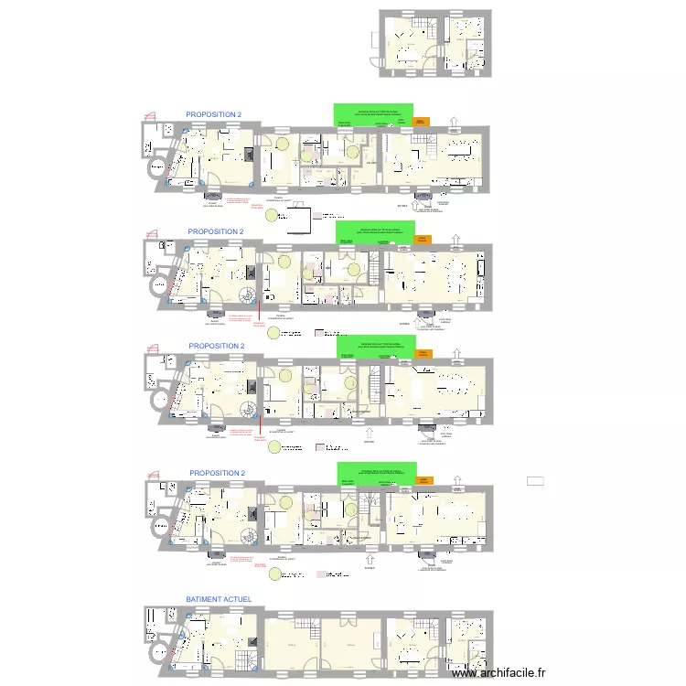 OLIVIER RDC V2bis. Plan de 