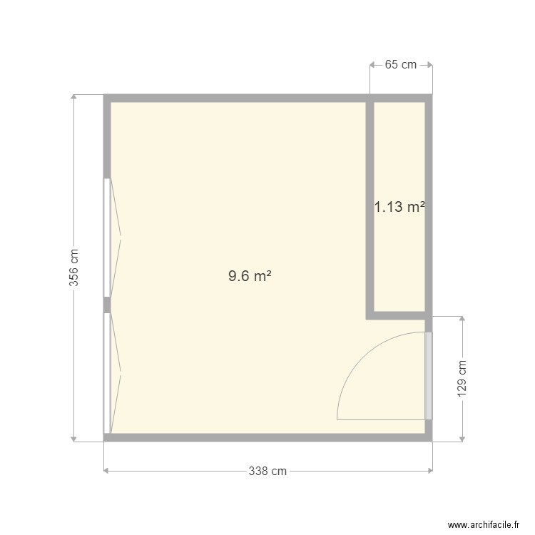 chambre noemie. Plan de 0 pièce et 0 m2