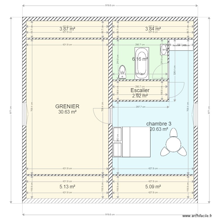 A Casa Aperta étage 2. Plan de 0 pièce et 0 m2