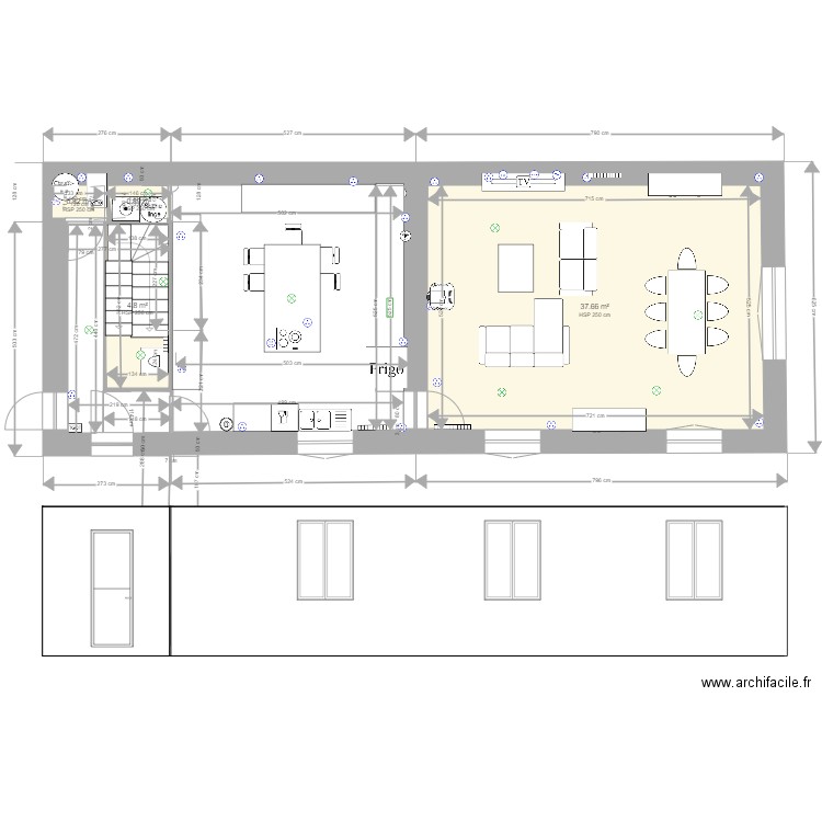 Erdeven RDC . Plan de 0 pièce et 0 m2