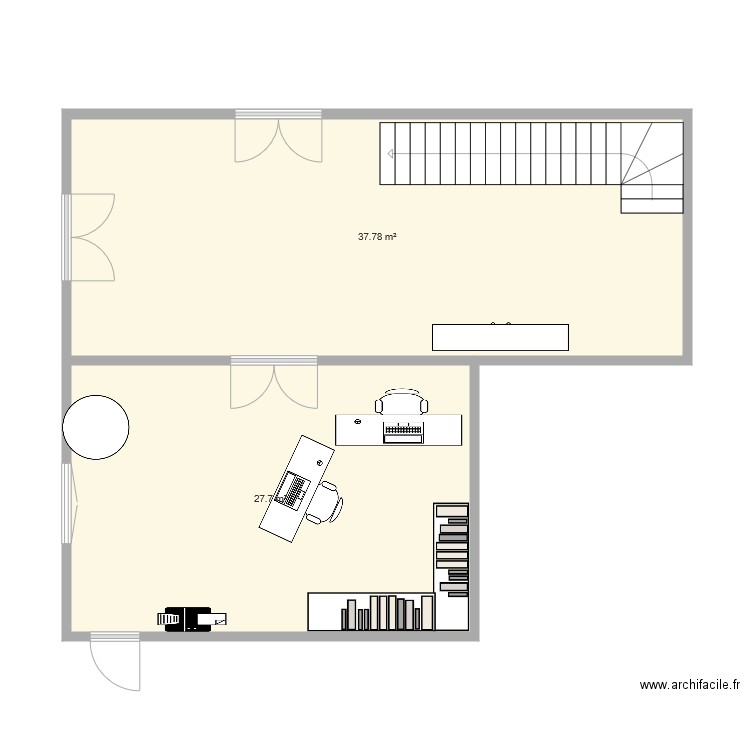 Mairie. Plan de 0 pièce et 0 m2