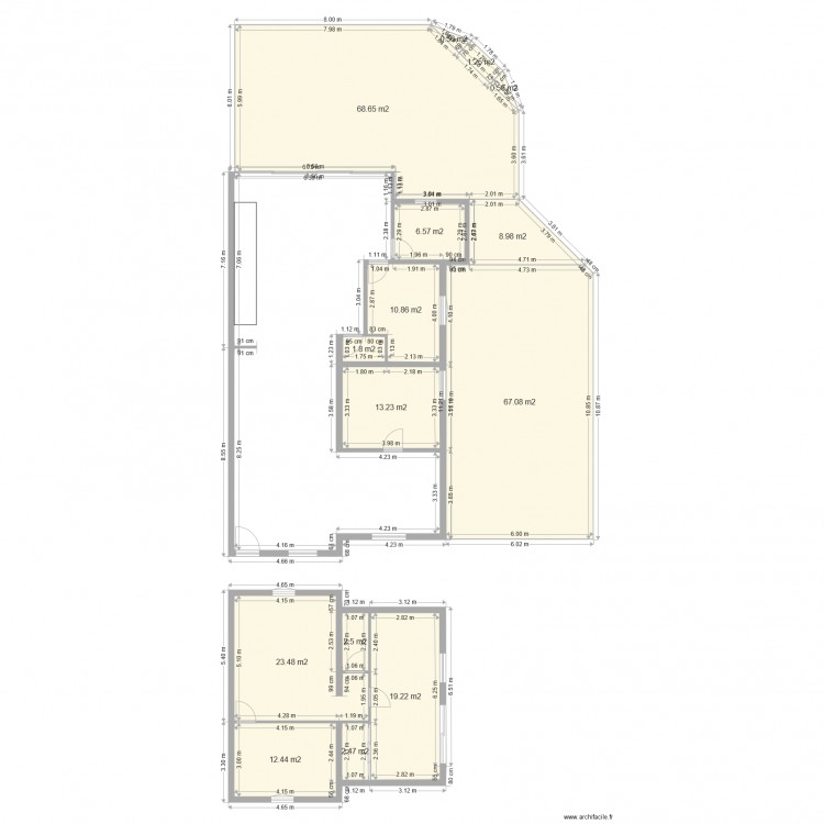 MAISON terrasse 4 2. Plan de 0 pièce et 0 m2