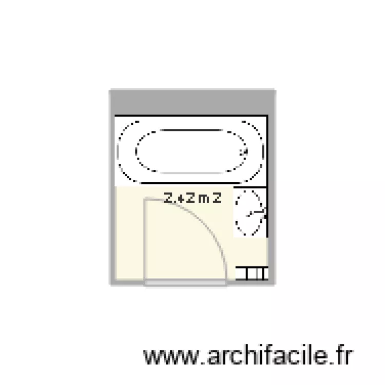 Salle de bain BURELLIER Lucien. Plan de Salle de bain BURELLIER Lucien. Plan de