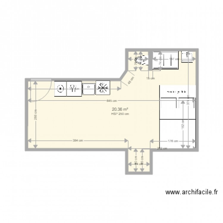 condamine 3. Plan de 0 pièce et 0 m2