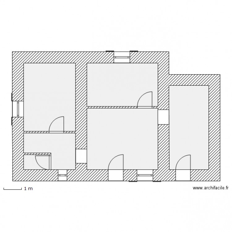 FAUCONNET. Plan de 0 pièce et 0 m2